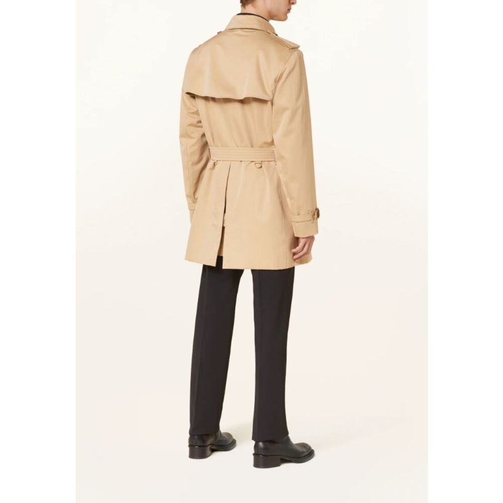 Burberry Burberrys' Trench Coat Kensington Nova Made in England sz 46R VTG Tan - Picture 5 of 16